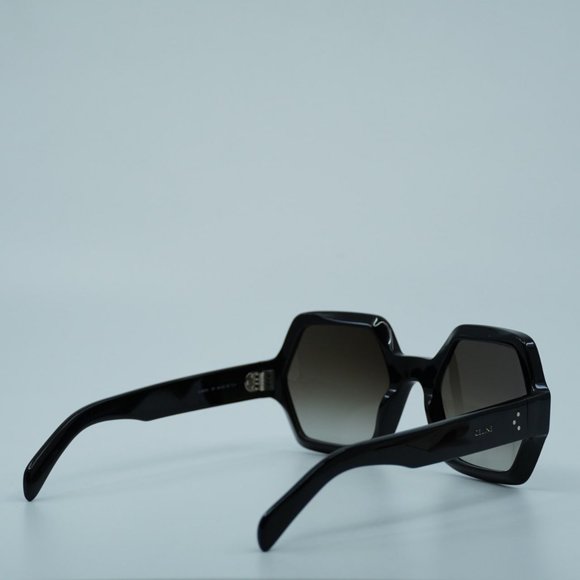 NEW CELINE CL40131I 01F BLACK/BROWN GRADIENT SUNGLASSES - Picture 9 of 10